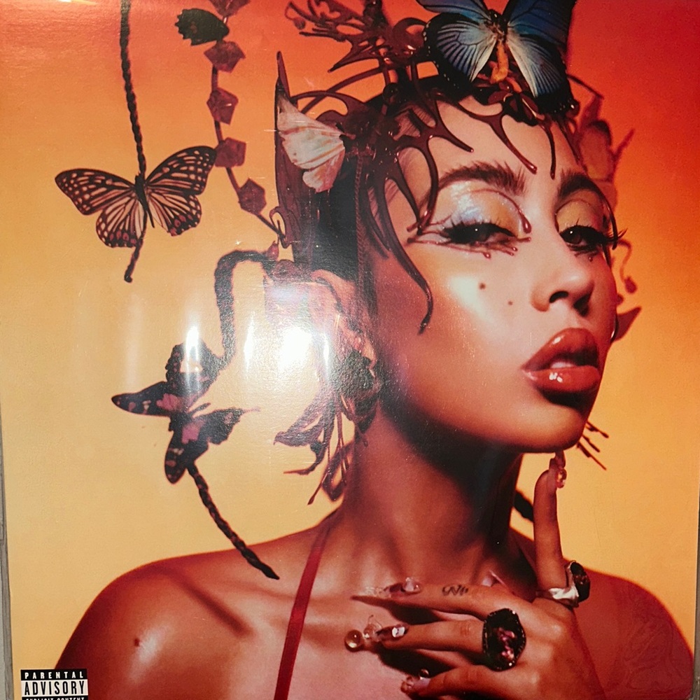 Butterfly Themed Album Cover Art